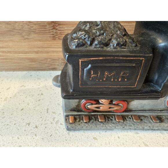 Lefton 1989 Railroad Colonial Village Train Engine 07125 Vintage - Picture 7 of 13